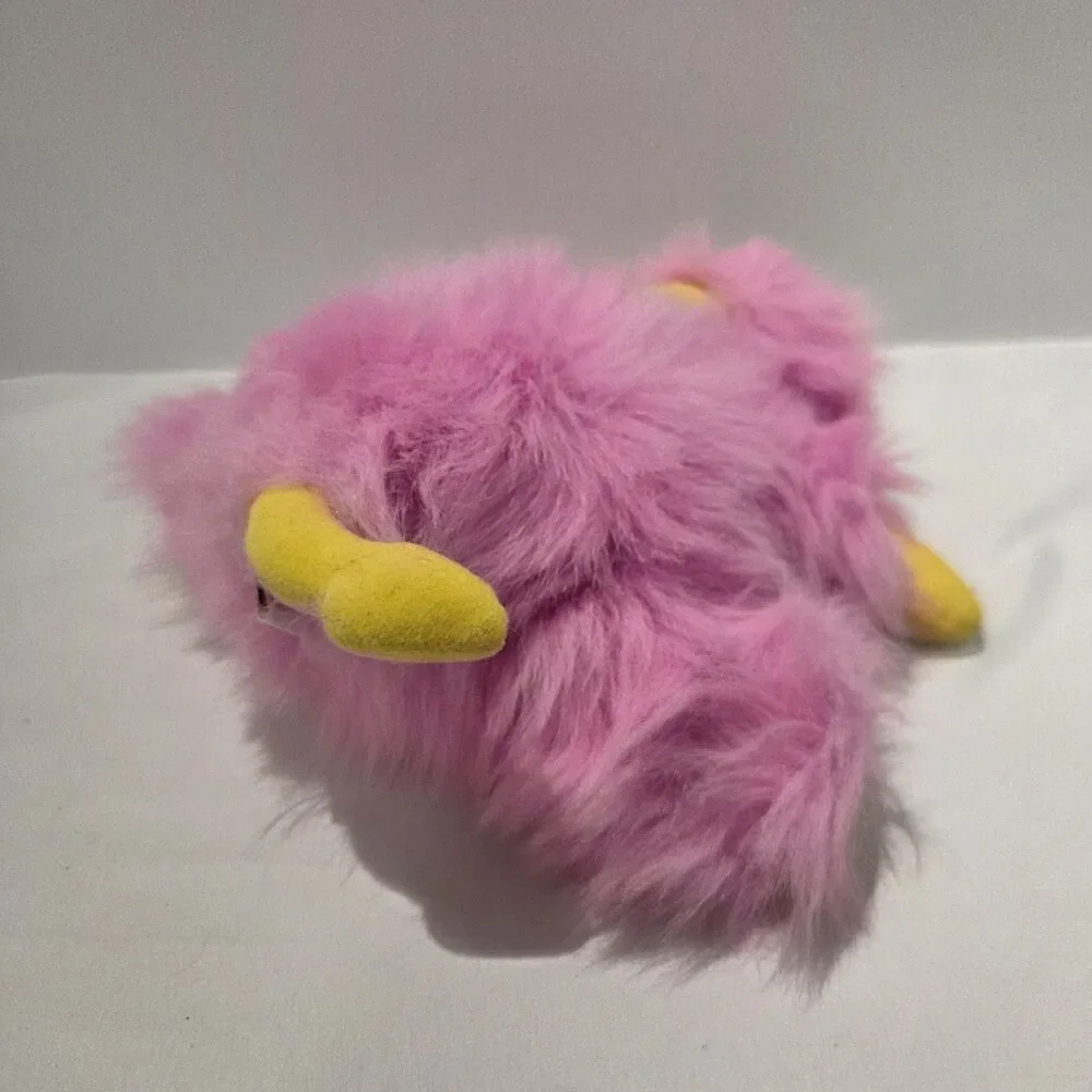 Vintage Pink Dakin Jurassic Dinosaur Shagasaurs Plush 1992